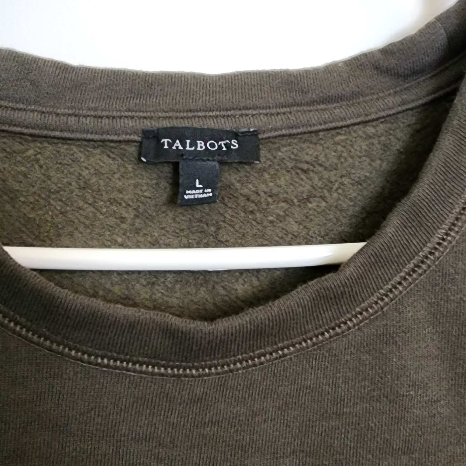 Talbots Sheep Patchwork Sweatshirt Pullover Size … - image 2