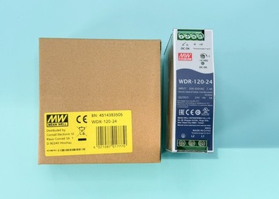   WDR-120-24 120W 24V Single Output Industrial DIN RAIL Power Supply Netzteil