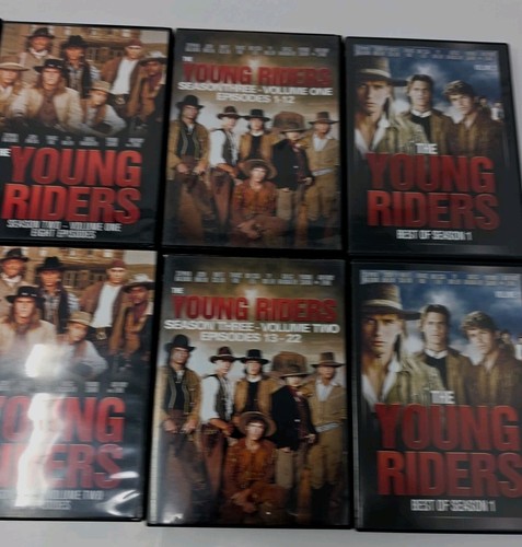 The Young Riders: Complete Series Season 1, 2 & 3 DVD Set Rare ABC 1989 Best Of - Picture 4 of 14