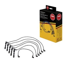 Produktbild - Zündleitungssatz 6 Kabel schwarz NGK Aftermarket-Expertise für u.a. AUDI 200