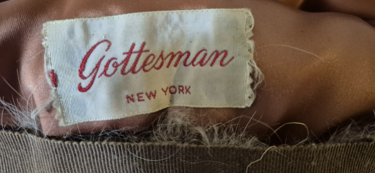 Vintage Gottesman New York Fur Hat 60s/ 70s Hippy, Boho | eBay