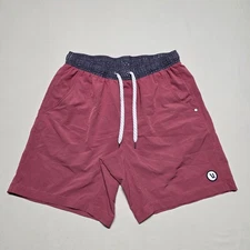 VUORI Men's Kore Shorts Men's Size Medium Athletic 7" V388 Pale Red
