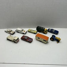 Matchbox Lesney 1/64 Lot Of 9 Diecast Car Truck Vehicle