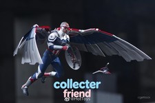 NEW Hot Toys Marvel TMS040 Falcon And Winter Soldier Captain America 1/6 Figure