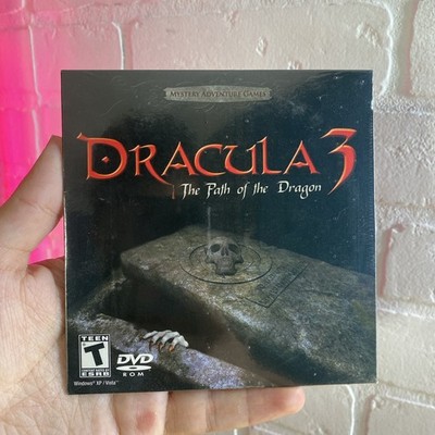 Dracula 3: The Path of the Dragon Retro Horror PC NOT FOR RESALE  promo Sealed