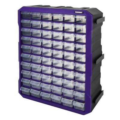 60 Drawer Cabinet Part Organizer Model PDC-60BK by QUANTUM STORAGE SYSTEMS