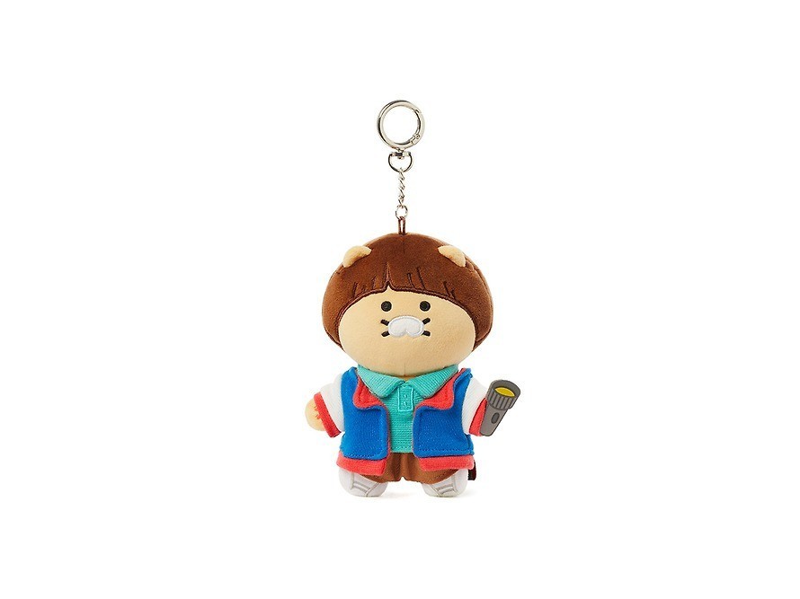 Stranger Things x Kakao Friends Chunsik Plush Keyring Random 1 of 5 Limited Edit