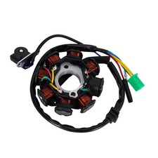 Magneto Ignition Stator 8 Coil 5 Wire Fits for GY6 125cc 150cc 139QMB 139QMA ...