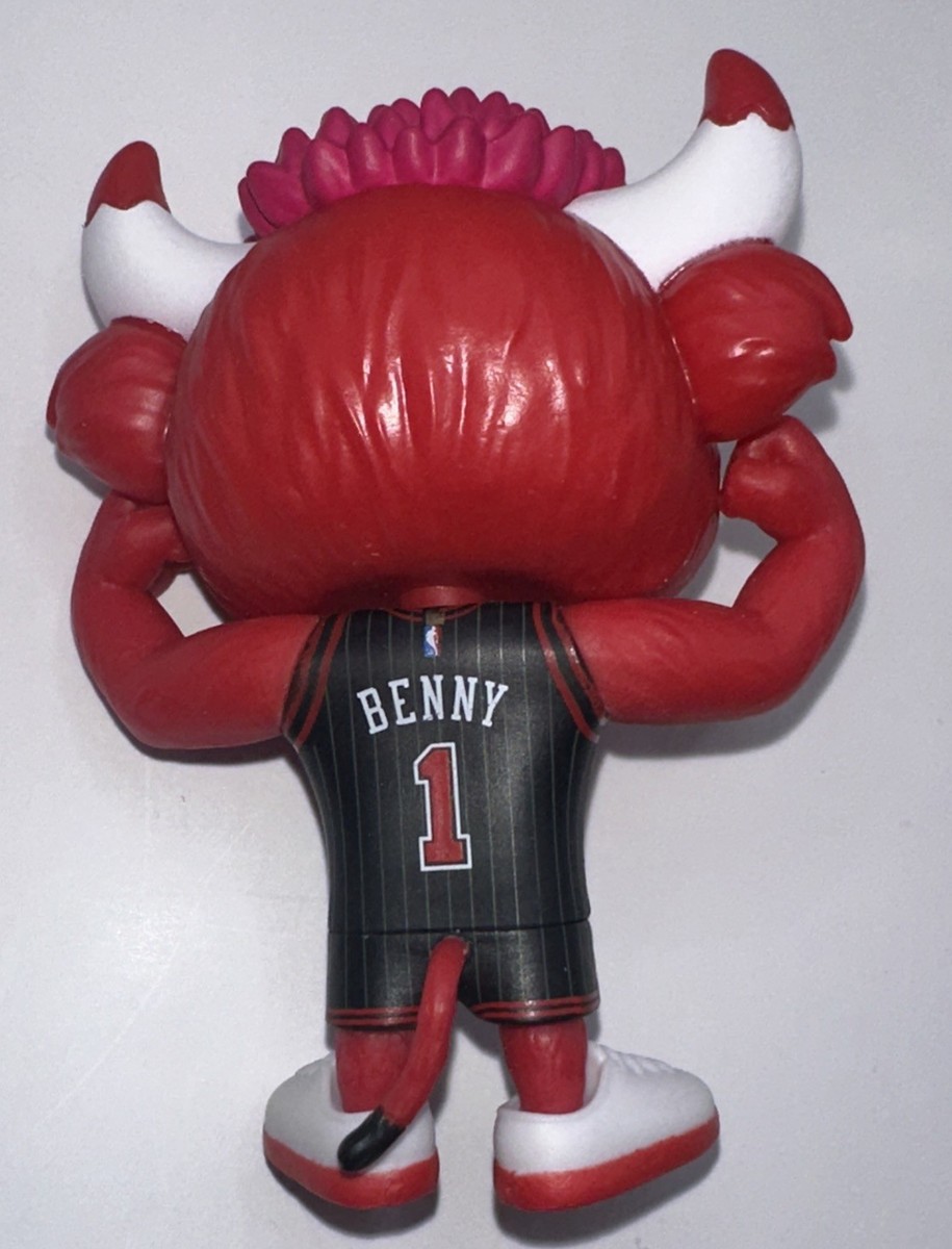 ZURU NBA Ballers Series 2 Chicago Bulls BENNY THE BULL Rare Mascot