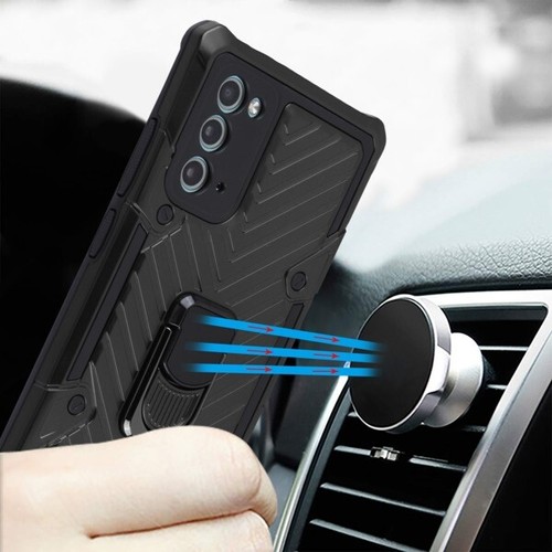 For Samsung Galaxy Note 20 / ULTRA Case Armor Ring Stand Hybrid Rugged Cover - Picture 2 of 33