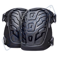 Rodilleras de gel de construcción protectores de piernas de seguridad par confort de trabajo de JORESTECH