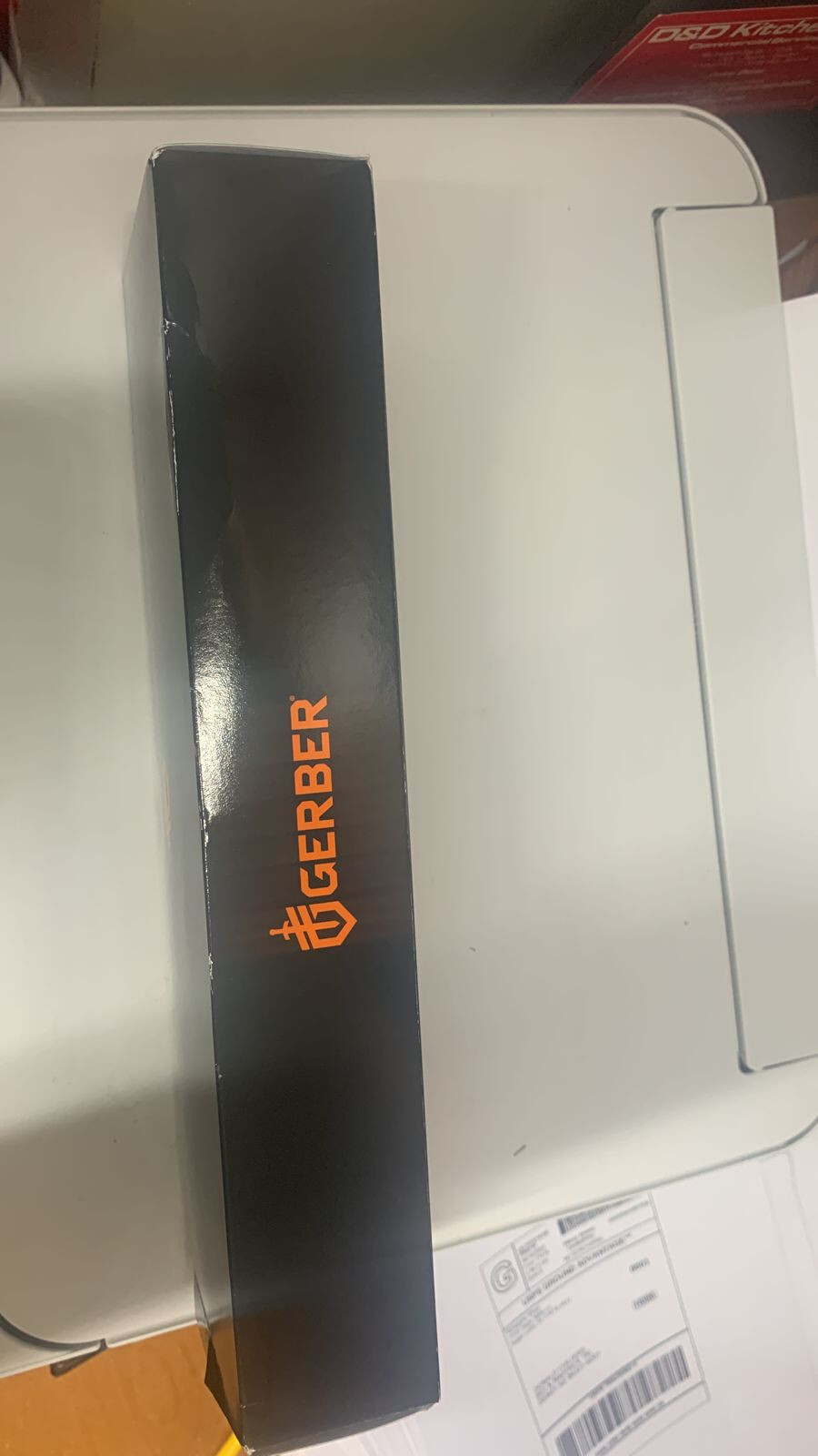 Gerber Gear Strongarm - Fixed Blade Tactical Knife for Survival Gear - Black