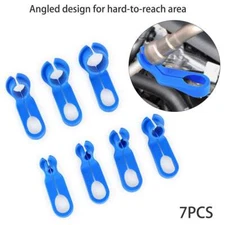 7Pcs Set Car AC Line Angled Quick Disconnect Tool Fuel Line Removal Tools 7 Size