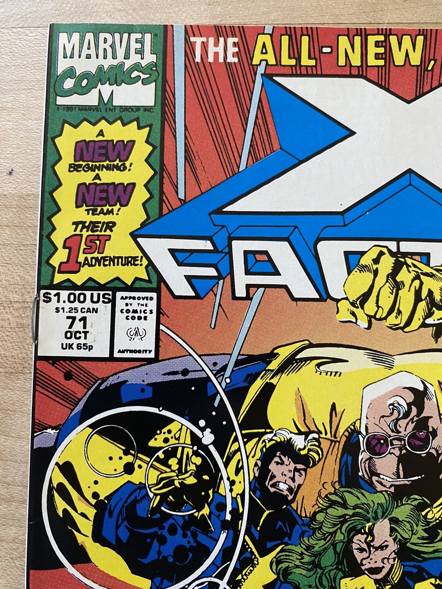 X-FACTOR #71 - NEW LINE-UP! MARVEL COMICS, HAVOK, POLARIS, STRONG
