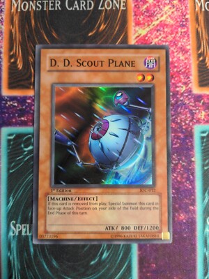 Yu-Gi-Oh! D.D. Scout Plane IOC-012 1st Edition Super Rare LP