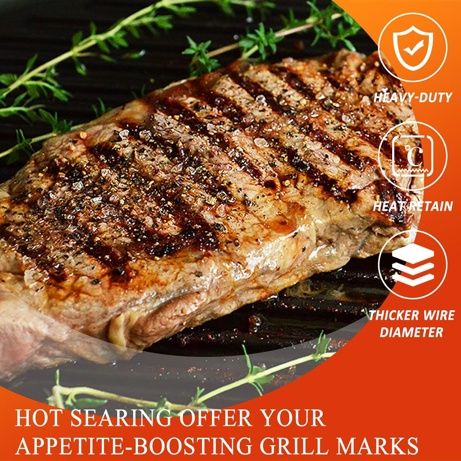 PorcelainEnameled Cast Iron Griddle,Griddle Pan for Stove Top,Outdoor