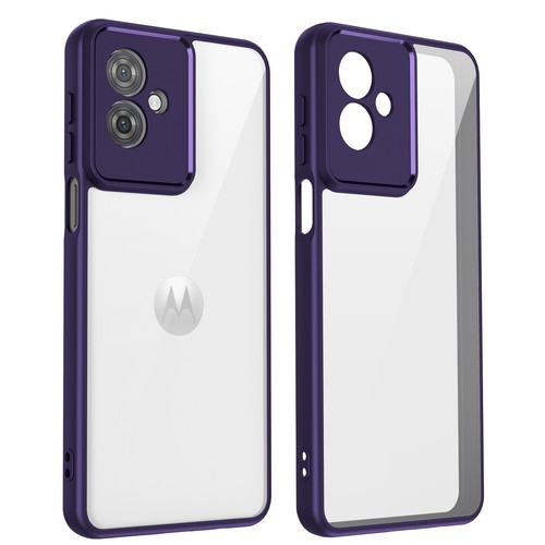 For Motorola Moto G54 Power, Luxury Matte Soft TPU Shell Back Clear Cover Case - 第 17/17 張圖片