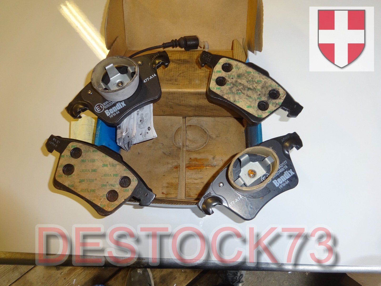 Plaquettes de frein BENDIX securite voyage en VW Eurovan V 7EF 7HB