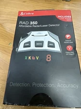 Cobra RAD 350 Radar and Laser DETECTOR With IVT Filter