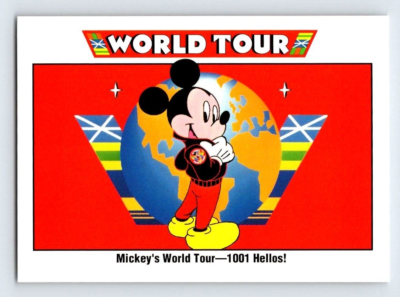 ♥激レア♥ 1991 インペルディズニー ミッキーズワールドツアー 1001 1991 Impel Disney - Mickey's World Tour 1001 Hellos #172