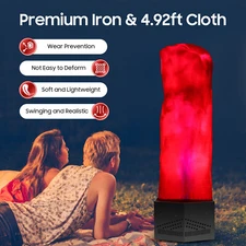 36 LED Stage Atmosphere Effect Fake Fire Flame Machine Flame Fire Light Machine