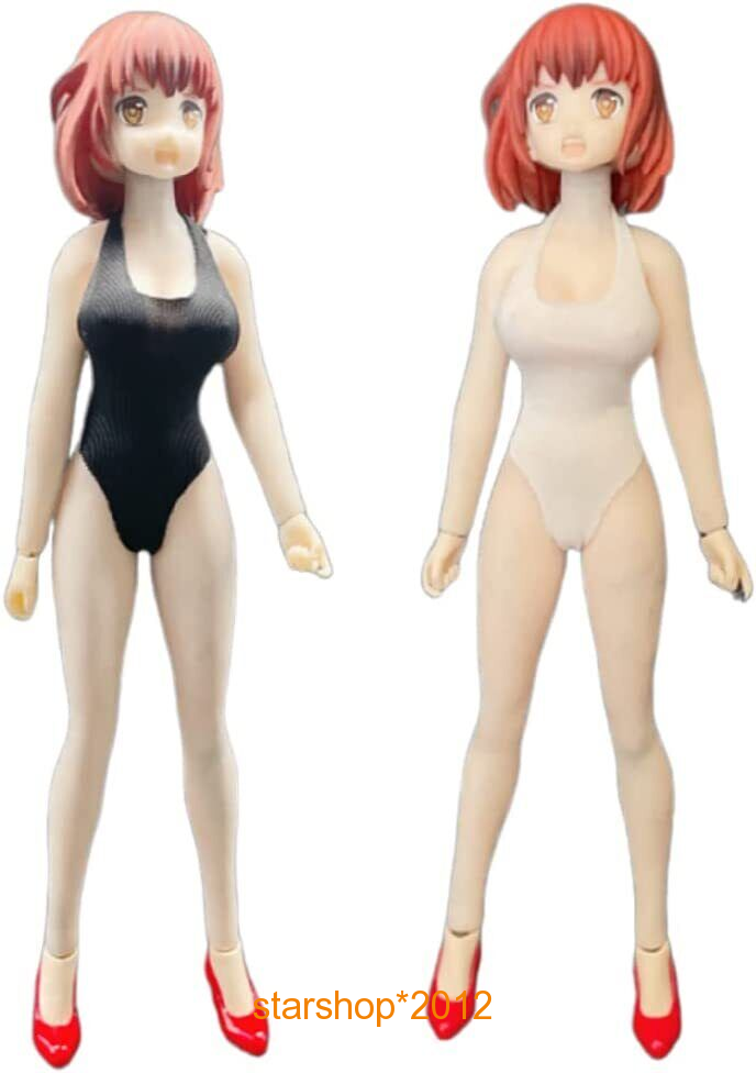1/12 White Swimwear Bikini CJG-1206 Female Clothes Fit 6inch SHF TBL Figure  Toy