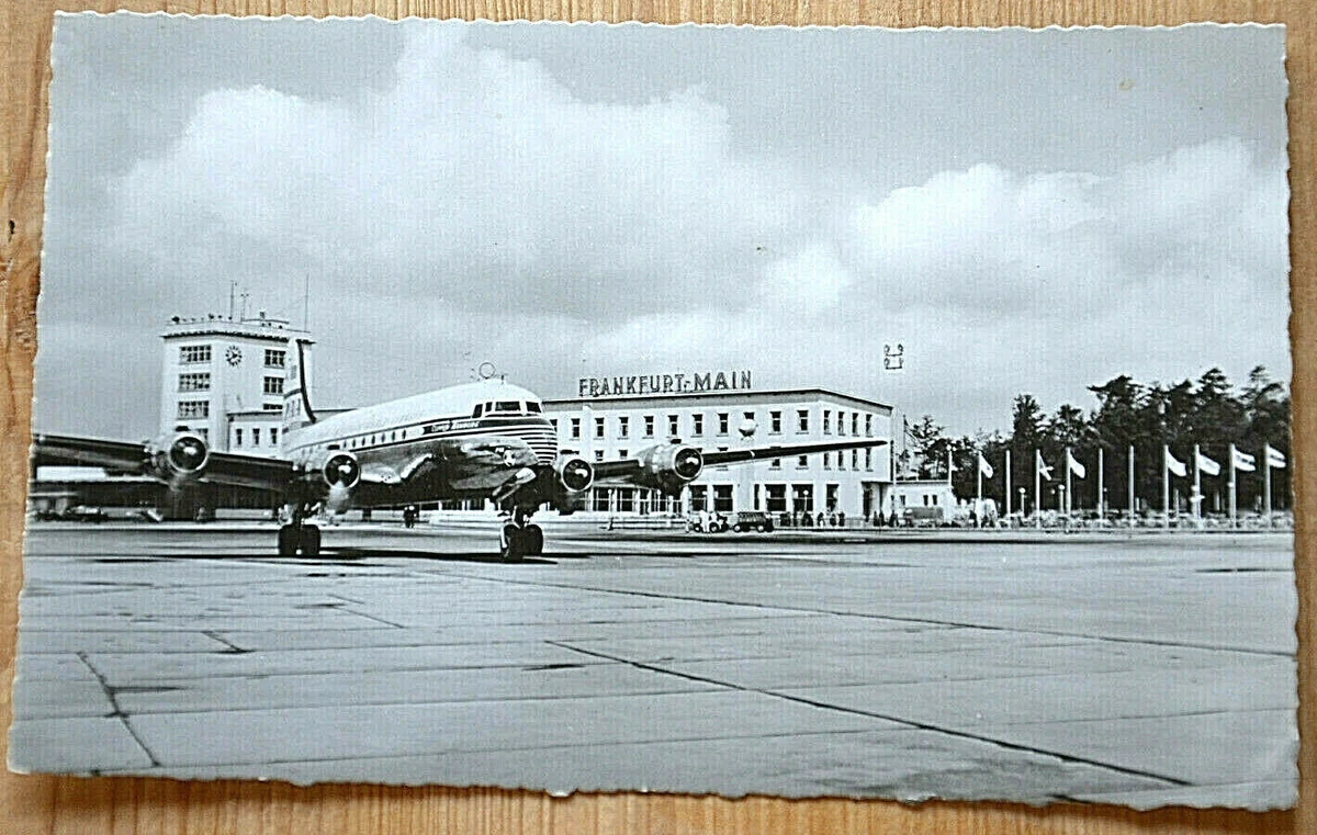 Ретрофото аэопортов мира. Франкфурт на Майне История,Авиация