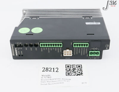 28212 ORIENTAL MOTOR STEPPING MOTOR DRIVER, AMAT P/N: 0090-07902