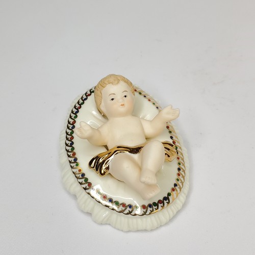 De colección BON TON Jade Porcelana Borde Dorado 3 piezas NATIVIDAD María José Niño Jesús #2 - Imagen 5 de 12