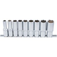 "SteckschlüSsel-Einsatz-Satz Sechskant NüSse, Sw 10-24Mm,Antrieb (1/2\") 9-Tlg."