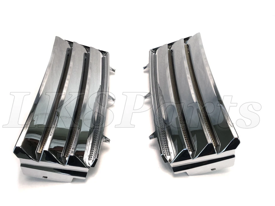 Juego de rejilla de admisión de aire de ventilación lateral Land Rover Range Rover L322 03-12 VUB503650 nuevo Foto 2 de 4