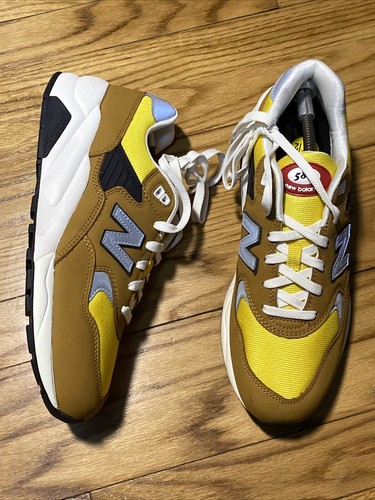 NEW BALANCE 580 BROWN/YELLOW Men’s Sz 8 New No Box! - Picture 5 of 10