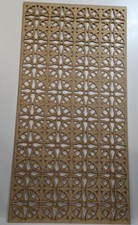Radiator Cabinet Decorative Screening Perforated 3,4&6mm thick MDF laser cut GSP