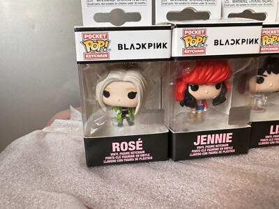 Funko Pocket Pop! Keychain BlackPink Jisoo Lisa Jennie Rose