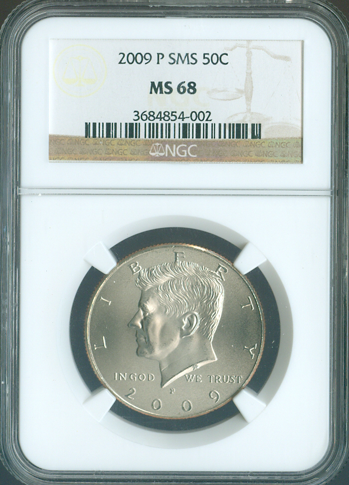 2009 Kennedy Half Dollar NGC MS68 SMS  | eBay