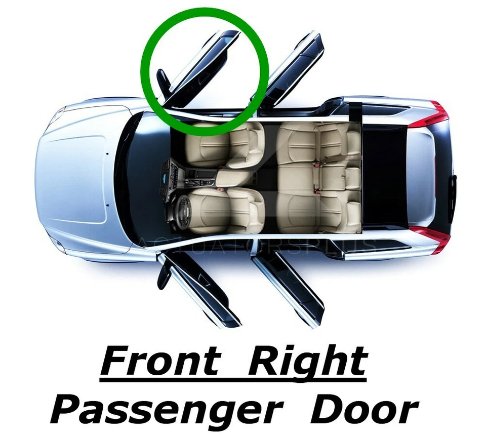 Actuador de cerradura de puerta delantera derecha Scion xA OEM 2004-2006 *Con cerradura de llave en la puerta Foto 2 de 4