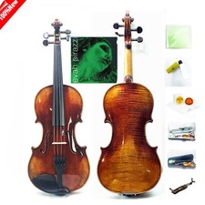 ^ Andreas Gagliano Violin Outfit 4/4-1/2 VN402K-B Maintenance +Pack Evah Pirazzi