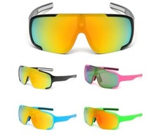 Sport Men Cycling Baseball Golf Running Ski Sunglasses Color Mirror Lens Glasses