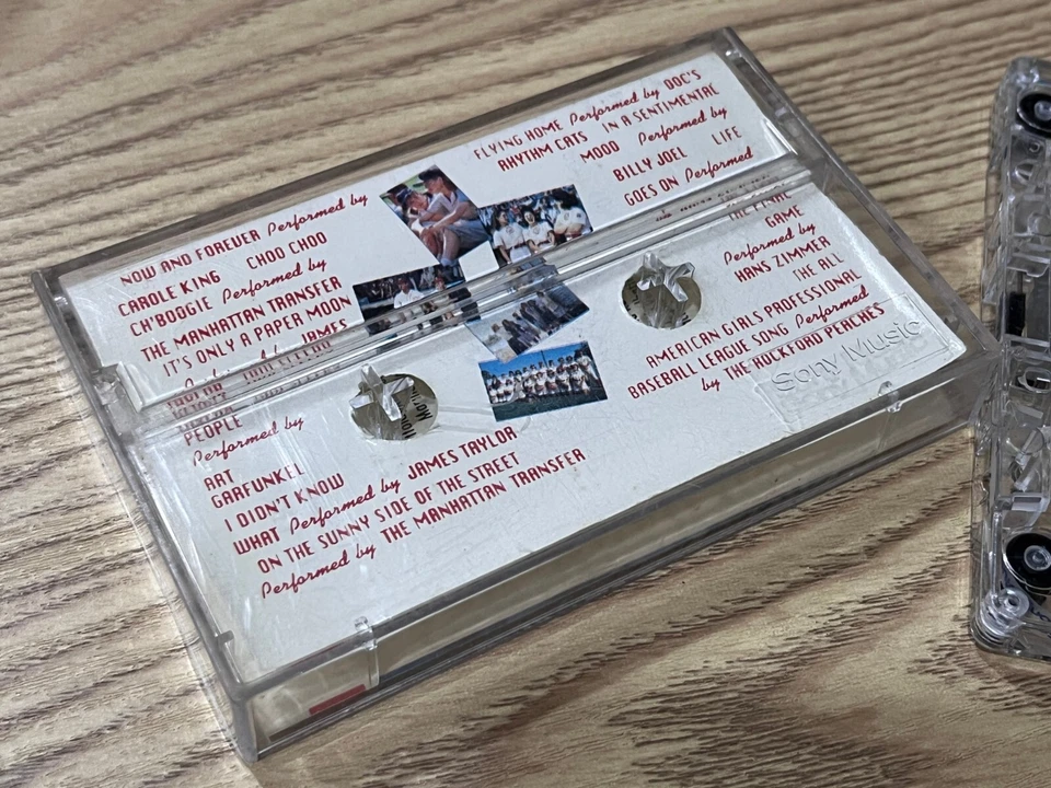 A League Of Their Own Original Soundtrack Movie Film 90s Cassette Tape (1992) - Image 4 of 4