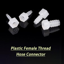 Plastic Female Thread Hose Connector Quick Connect Pipe Fitting Tubing Adapter