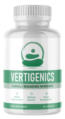 NUTRIZET Vertigenics - One Month supply - 60 Capsules - Vegan