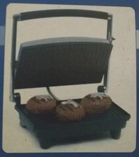 N.I.B. Elite Cuisine by Maxi-Matic Non-Stick Panini Grill & Press Model EPN-501