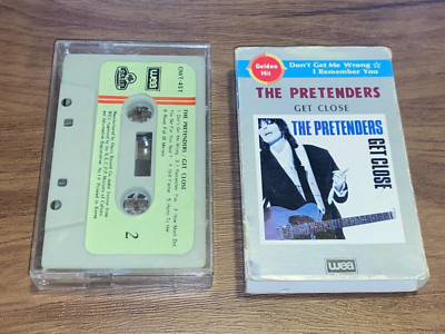 THE PRETENDERS Get Close - 1986 South Korea CASSETTE - RARE - chrissie hynde