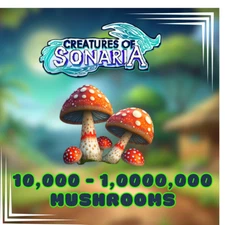Roblox - Creatures of Sonaria  |10K - 1M Mushrooms| Creatures| FAST DELIVERY