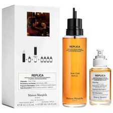 Replica Maison Margiela Jazz Club 2PC Refill Set Unisex edt 1.oz Spray+3.4oz NIB