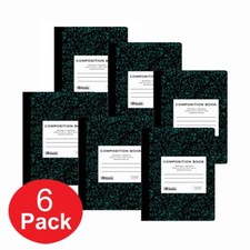 QUAD Ruled Composition Notebooks 5 sq/in Graph Paper Math Note Book 200 Pgs. C58