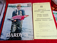 VINTAGE HARDY ADVERTISING FISHING CATALOGUE TACKLE GUIDE FOR 1978 + PRICE LIST
