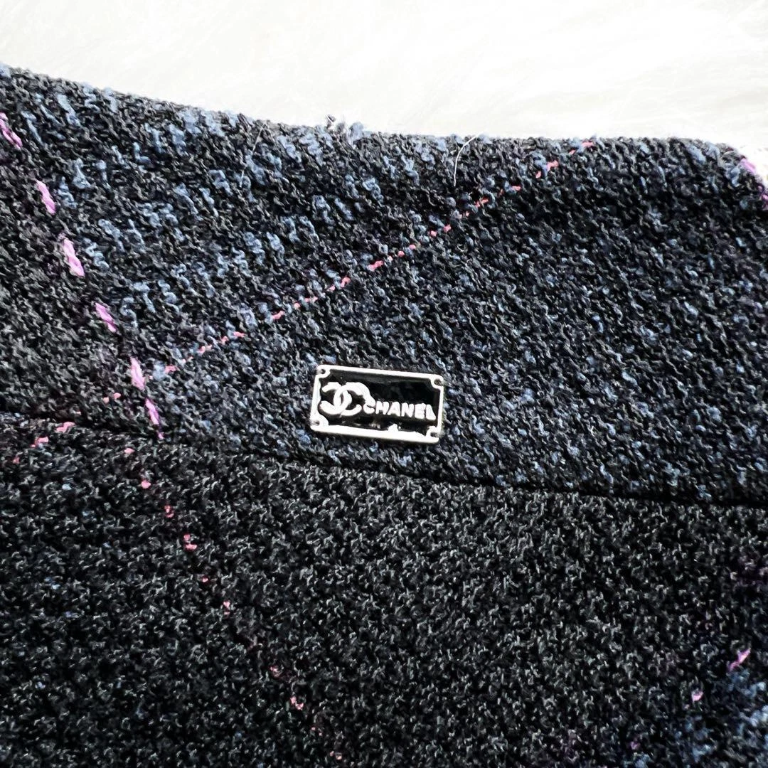 Set completo giacca tweed Chanel usa s 3onna donnaa ta 34ticolo artic molt