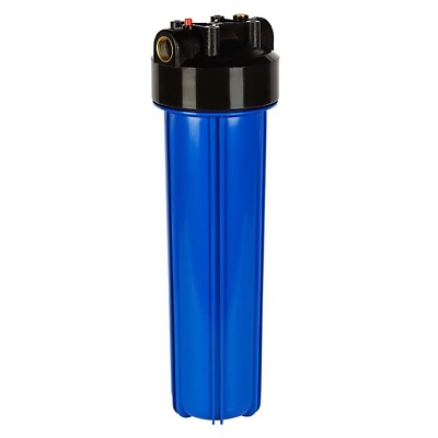 Big Blue Filtertasse 20 Zoll mit 1 1/2 Zoll IG Filtereinheit Filterpatrone 