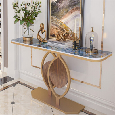 100/120cm High-end Console Table Accent Hallway Bar Desk W
